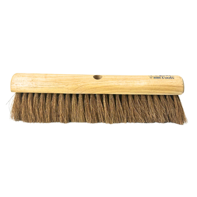 Synx Tools Bezem los 40 cm Zaalveger - Cocosharen - Zachte haren - Zonder Steel - Binnenbezem - koko bezem