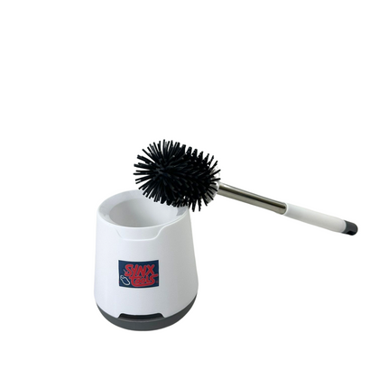 Synx Tools toiletborstel wit met houder