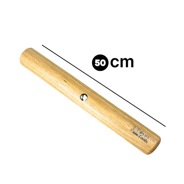 Synx Tools Bezem los 50cm Zaalveger - Cocosharen - Zachte haren - Zonder Steel - Binnenbezem - koko bezem