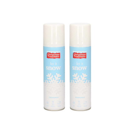 Sneeuwspray/spuitsneeuw in bus 150 ml - Kunstsneeuw/nepsneeuw spray