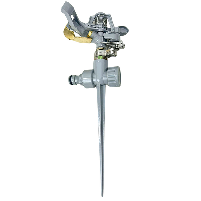 Arroseur secteur Synx Tools - pulvérisateur - Laiton - 360 degrés - limiteur de secteur - portée 14 m