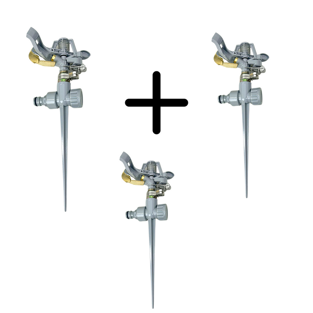 Synx Tools buse sectorielle lot de 3 - buse - Laiton - 360 degrés - limiteur de secteur - portée 14 M