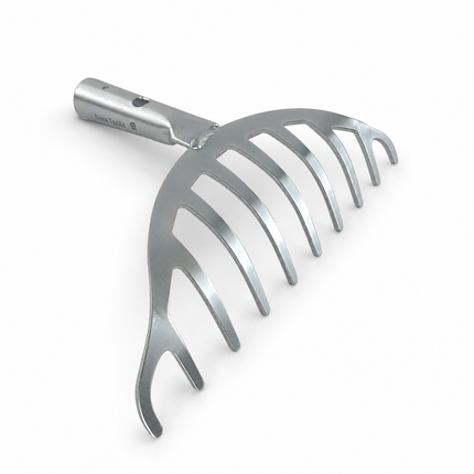 Synx Tools Rozenhark - metaal - bladhark - hark - Zonder Steel