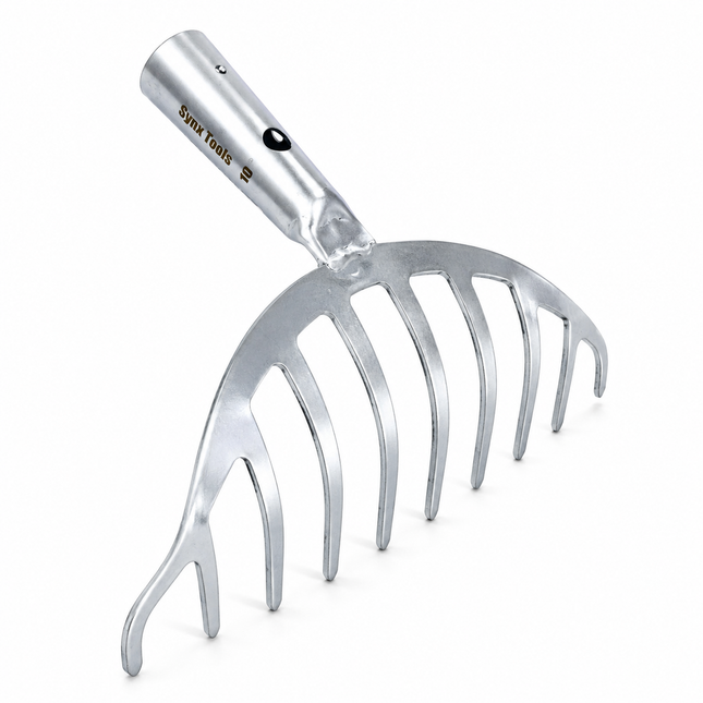 Synx Tools Rozenhark - metaal - bladhark - hark - Zonder Steel