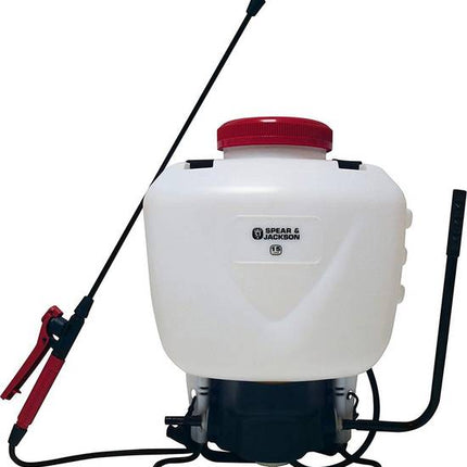 Rugdrukspuit 15 liter voor tuinonderhoud