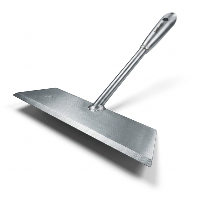 Metalen schoffel 20 cm zonder steel van Synx Tools geschikt voor tuinonderhoud en onkruidbestrijding