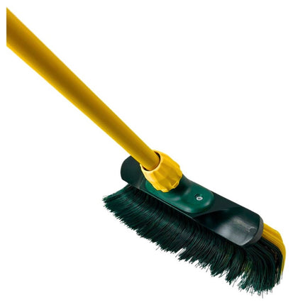 Synx Tools Balai à griffes 35cm - Balais - porte-balai - balai extérieur - balai de rue - Manche télescopique 70 - 140cm