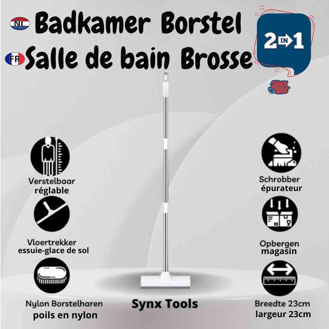 Luiwagen met steel voor nat en droog schoonmaken – Synx Store