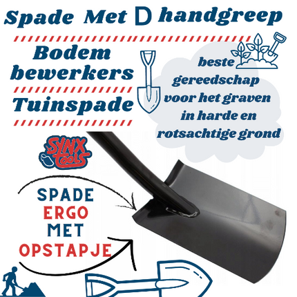 Handige spade schep voor kleine tuinklussen – Synx Store