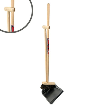 Zaalveger Set – Zachte Bezem met Veger en Blik voor Perfect Schoon
