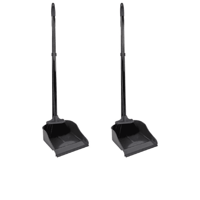 2x Synx Tools Luxury Pelle et Brosse Noir - avec poignée 