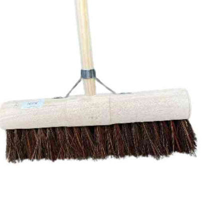 Synx Tools Gemeentebezem 45 cm - straatbezem - buitenbezem - Incl. bezemsteel 150 cm