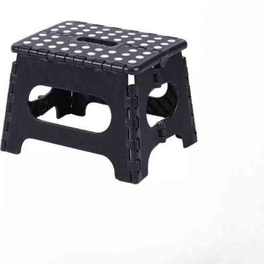 Synx Tools Krukje 80KG Opvouwbaar Zwart - Keukentrap