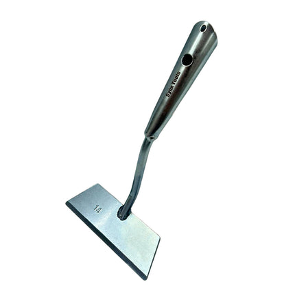 Synx Tools schoffel 14 cm zonder steel van verzinkt staal voor onkruid verwijderen in de tuin