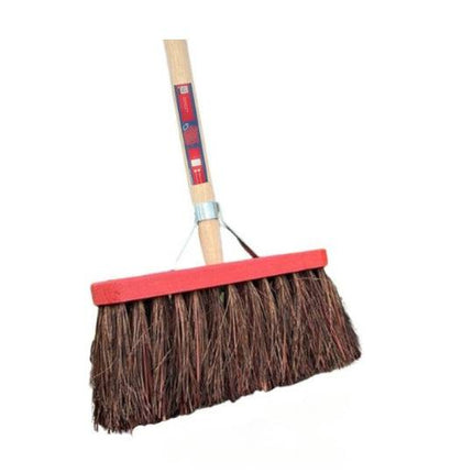 Synx Tools  Zaalveger Kokosbezem 30cm - incl. steel 150cm