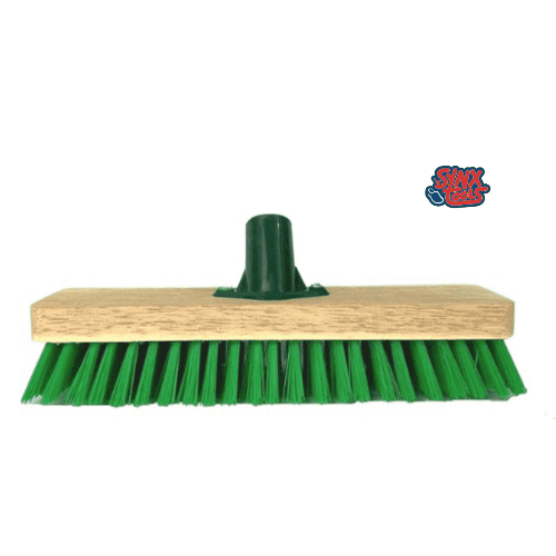 Synx Tools - Mos & Tegelborstel 28cm - Harde Borstel - Zonder Steel