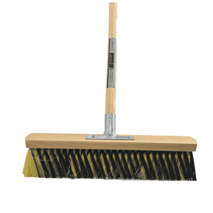 Synx Tools Binnenbezem X Bezem 40cm - bezems - Incl. Steel 150cm - zaalveger