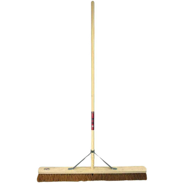 Synx Tools Balayeuse 90cm - Balai - balai doux - balai - balai en noix de coco - manche à balai 150cm