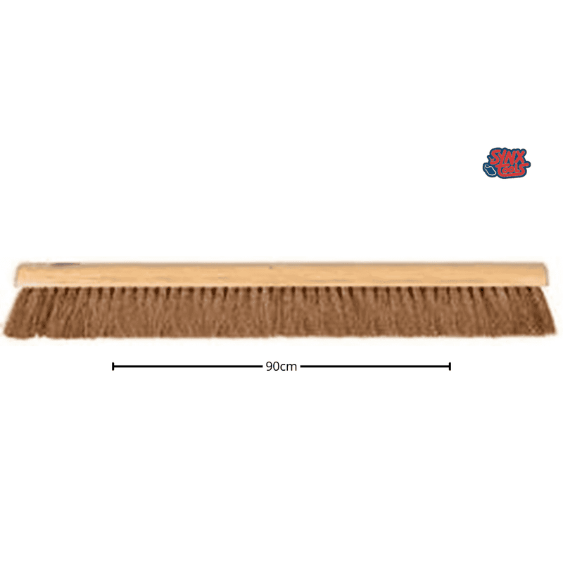 Synx Tools Zaalveger Cocos Bezem 90cm - Zonder Steel - Zachte Bezem Binnen