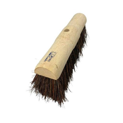 Buiten bezem 45 cm met harde natuurvezelharen - zonder steel