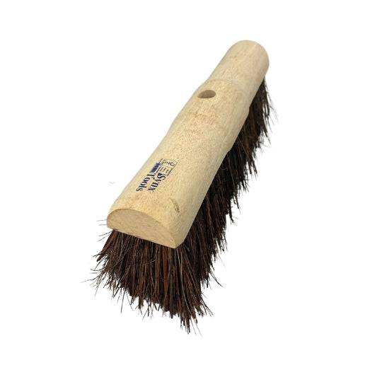 Buiten bezem 45 cm met harde natuurvezelharen - zonder steel