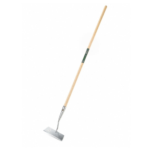 Synx Tools schoffel 14 cm met steel 150 cm van verzinkt staal voor het verwijderen van onkruid in tuin en moestuin.