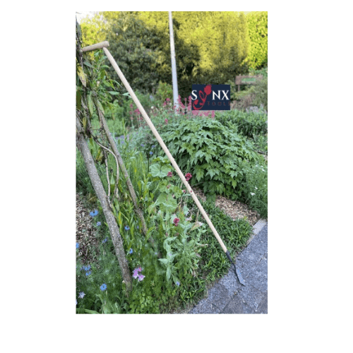 Synx Tools Rechte schoffel 16cm - Schoffels / Onkruidverwijderaar - Schoffel met Steel - 170 cm steel met Hilt - Hark - Onkruidbestrijding