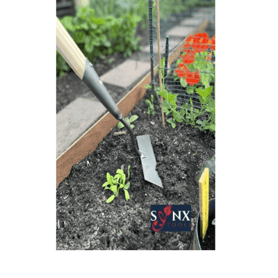 Synx Tools Rechte schoffel 16cm - Schoffels / Onkruidverwijderaar - Schoffel met Steel - 170 cm steel met Hilt - Hark - Onkruidbestrijding