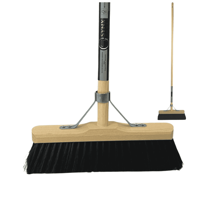 Synx Tools Binnenbezem Paardenhaar 29cm - Incl. Steel 120cm