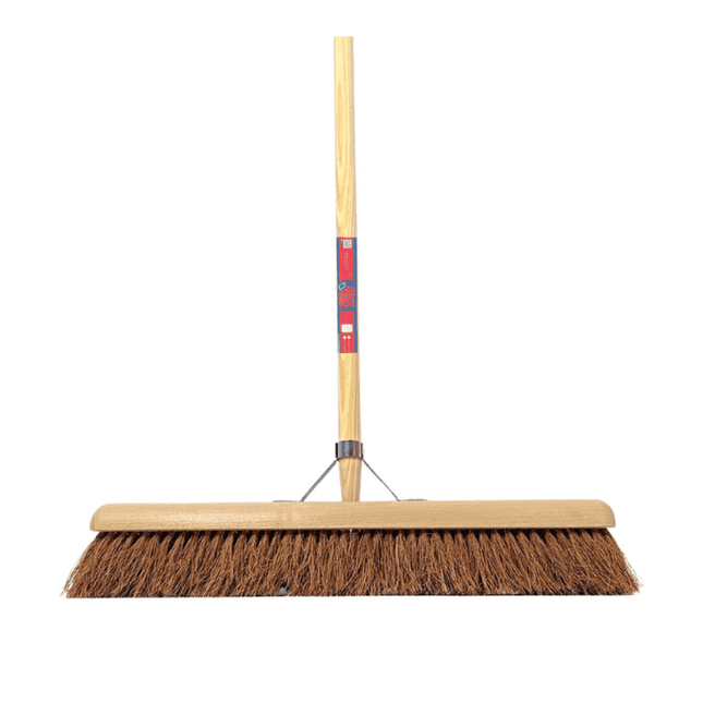 Synx Tools Indoor Besen Coco Raumkehrer 60cm - Besen - inkl. Stiel 160cm