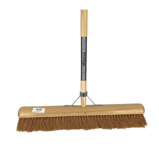Synx Tools Indoor Besen Coco Raumkehrer 60cm - Besen - inkl. Stiel 160cm