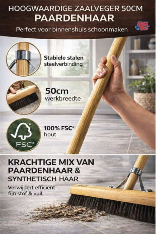 Synx Tools paardenhaar 50cm met steel
