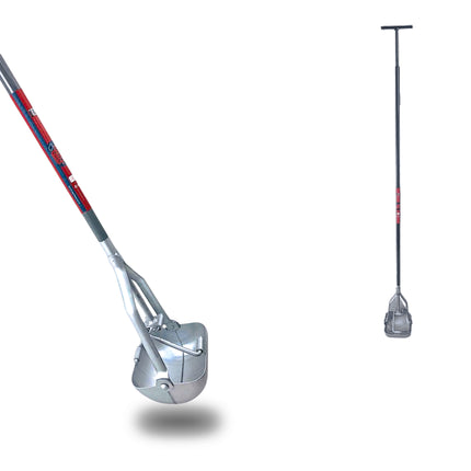 Putschep vierkant 15cm met steel
