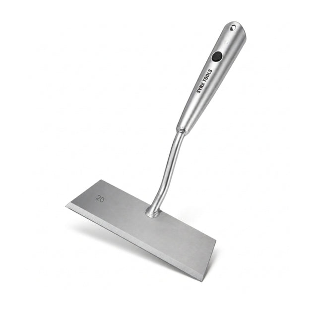 Synx Tools Schoffel 20 cm Zonder Steel - Schoffel Tuingereedschap voor Onkruid Verwijderen - Verzinkt Schoffelblad