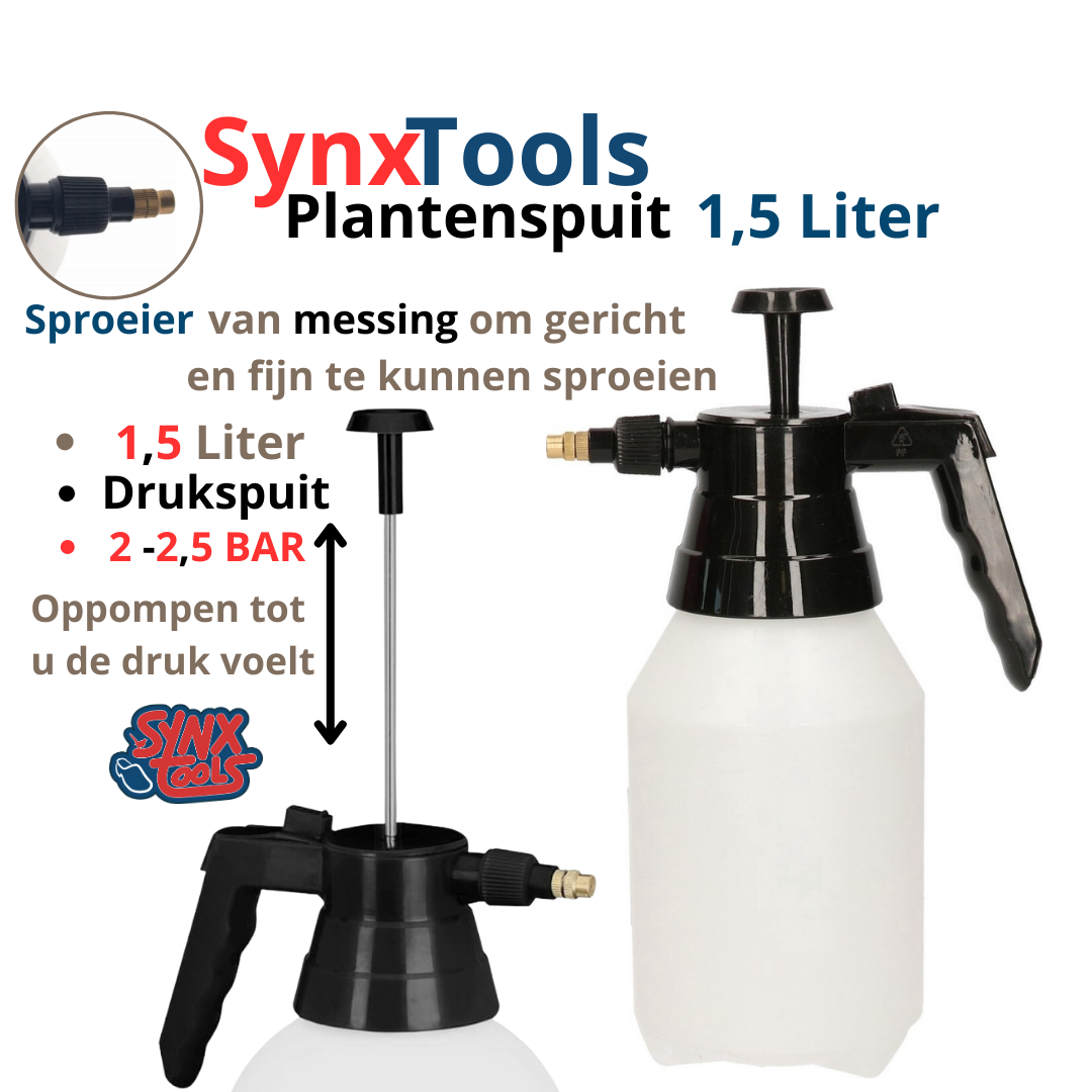 Synx Tools Hochdruck-/Drucksprüher 1,5 l