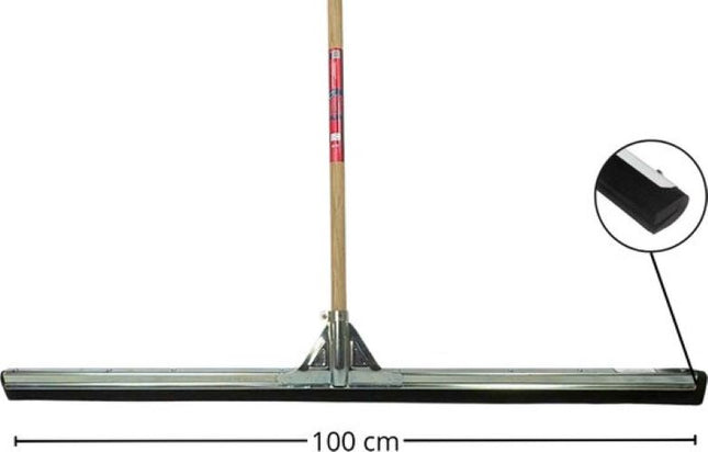 Vloertrekker 100cm met Steel 150cm 