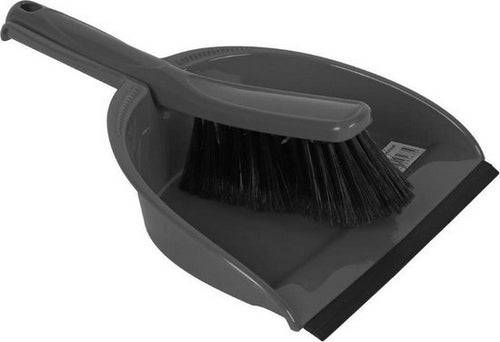 Talen Tools - Stoffer & blik - Kunststof - Grijs