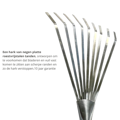 Spear & Jackson Mini Handhark - traditioneel - roestvrijstaal - 9 platte tanden