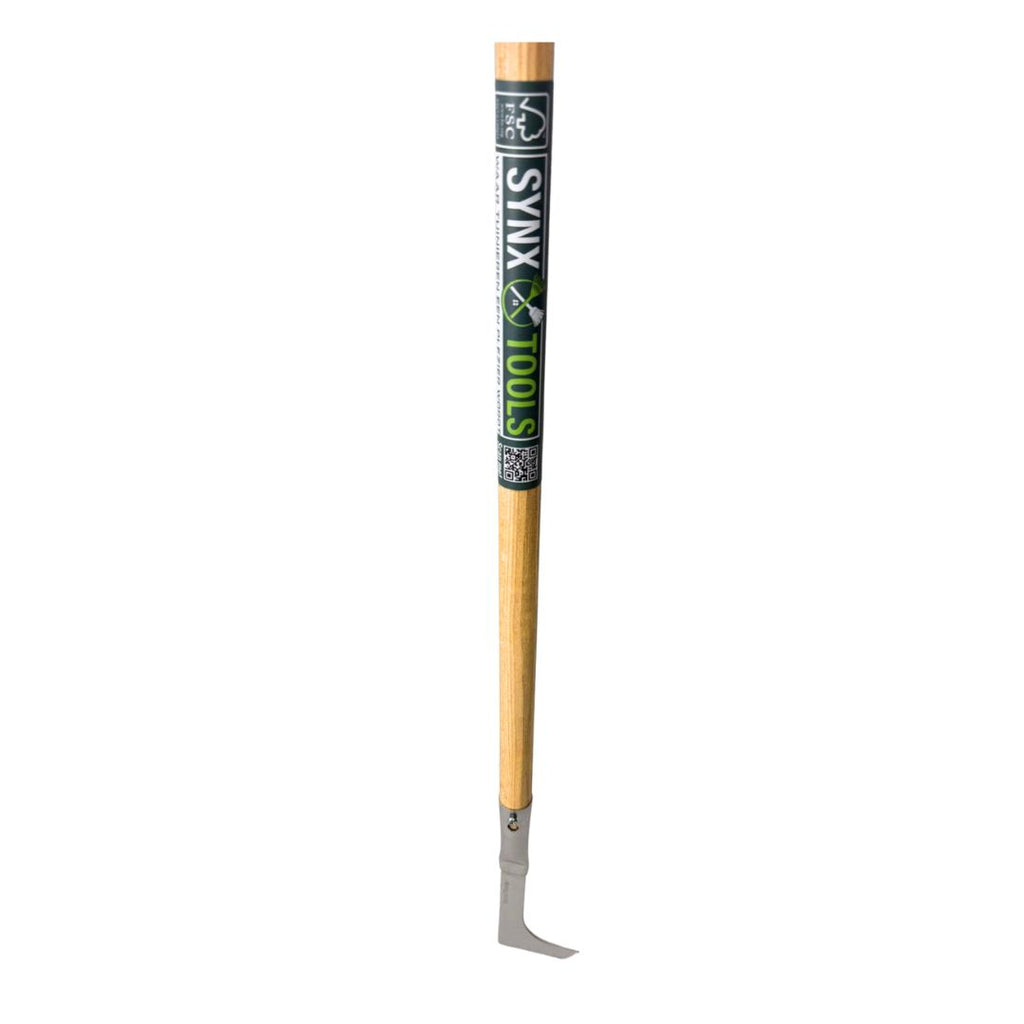 Synx Tools Voegenmes Driehoek Onkruidkrabber - met steel 150cm Synx Tools Voegenmes Driehoek Onkruidkrabber - met steel 150cm