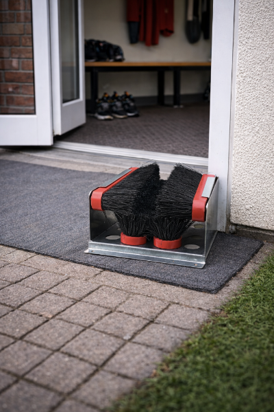 Synx Tools schoenborstel Pro 4 Borstels - voetenveger - Schoenenveger - 4 Bezems - borstel schoenen