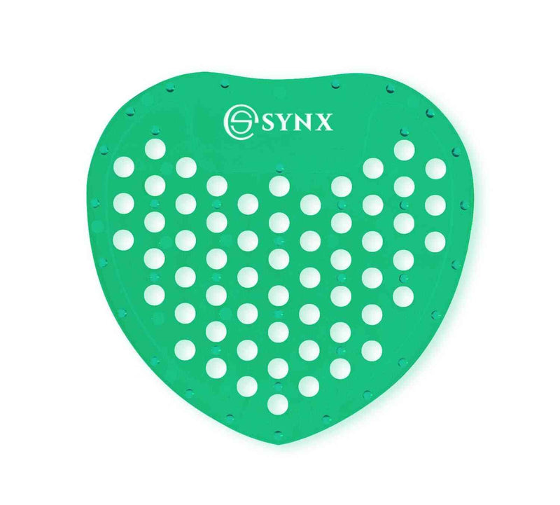 Synx Tools Urinoir Matje 1 stuks met Appel Geur - Anti spat mat WC - Toilet Mat - Groen - Frisse Geur - Anti Splash Mat - Wc Rooster - Urinoirrooster