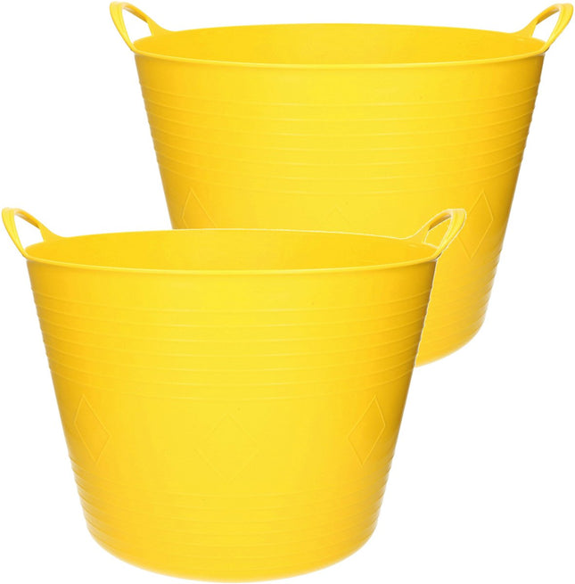 Flexibele wasmand 40 liter in kunststof voor opbergen – Synx Store