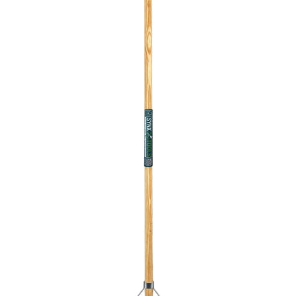 Synx Tools zachte paardenhaar bezem 40 cm met houten steel van 150 cm voor gladde binnenvloeren