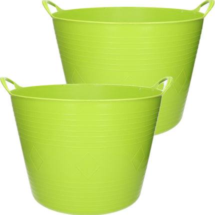 Flexibele wasmand 40 liter in kunststof voor opbergen – Synx Store
