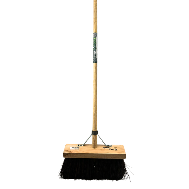 Synx Tools Bahia Bezem 30 cm - straatbezem - straatveger - Incl. bezemsteel 150 cm