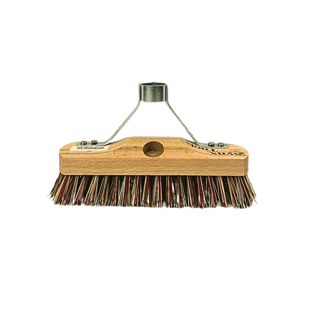 Extra harde natuurvezels en nylon close-up