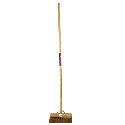 Synx Tools Coco Bezem Binnen 30cm  - bezems - Incl. Steel 150cm