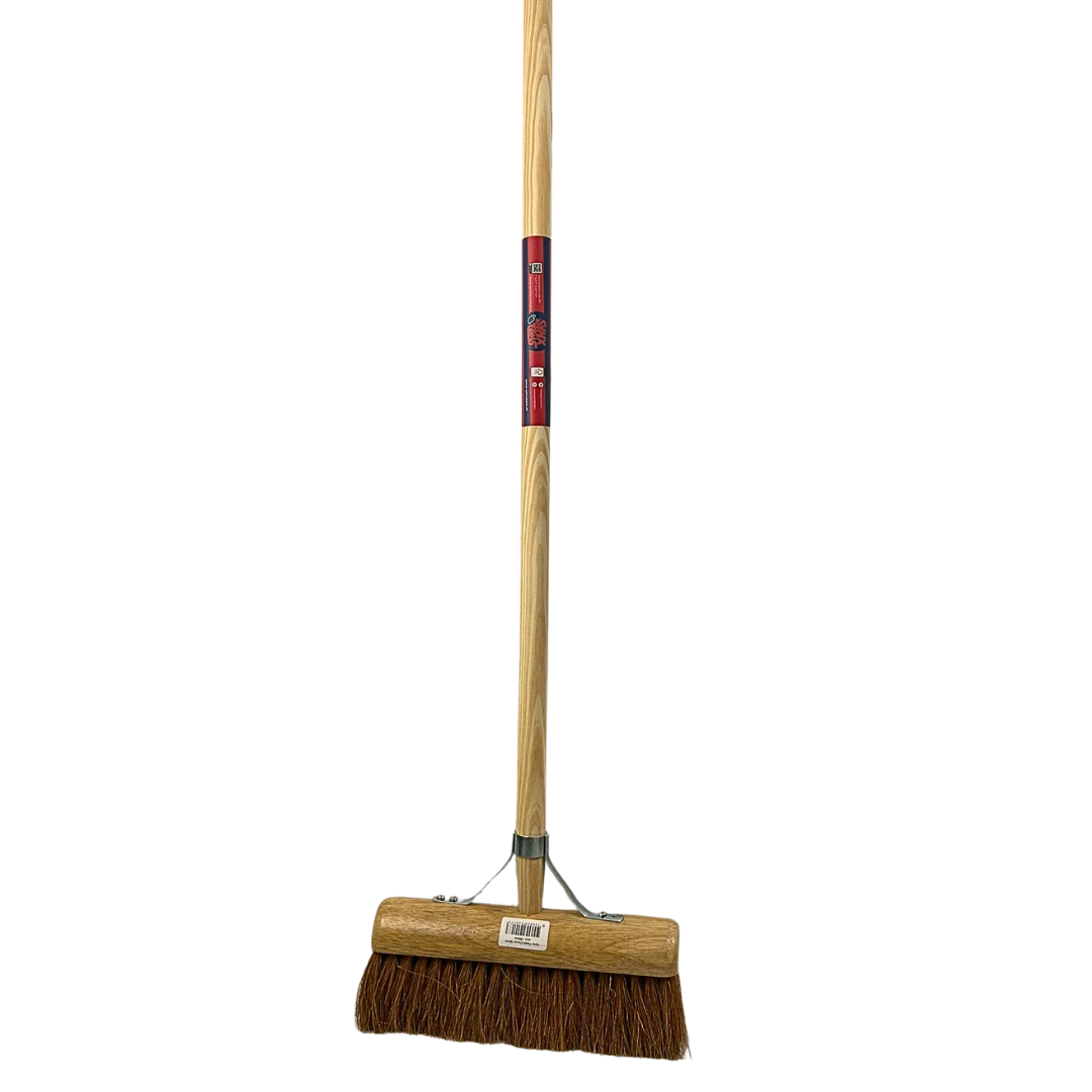Synx Tools Coco Bezem Binnen 30cm  - bezems - Incl. Steel 150cm