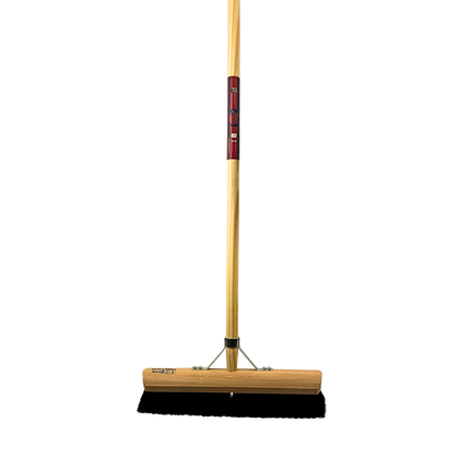 Synx Tools Zachte bezem Paardenhaar 40cm - Zaalveger - bezemsteel 150cm