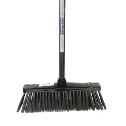 Synx Tools Binnenbezem - Zachte Bezems - Kamerveger - Veger / Zachte Bezem - Incl. Steel 130cm - Binnen Bezem